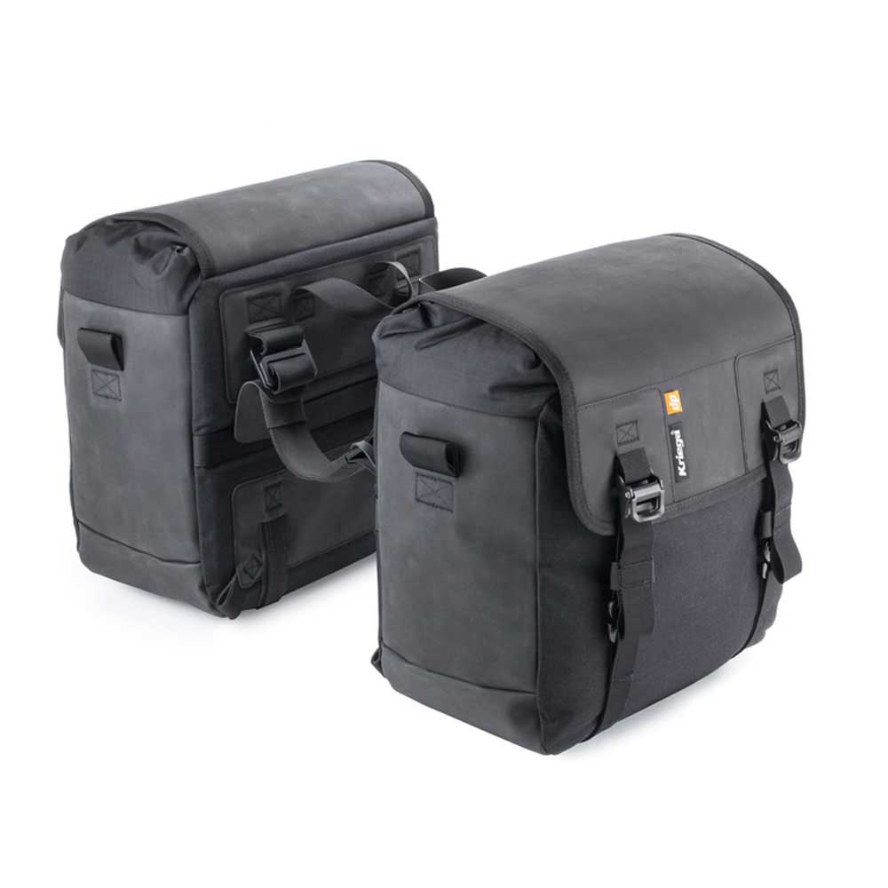 Kriega Duo 28 Saddle Bag Black - 28 Liters