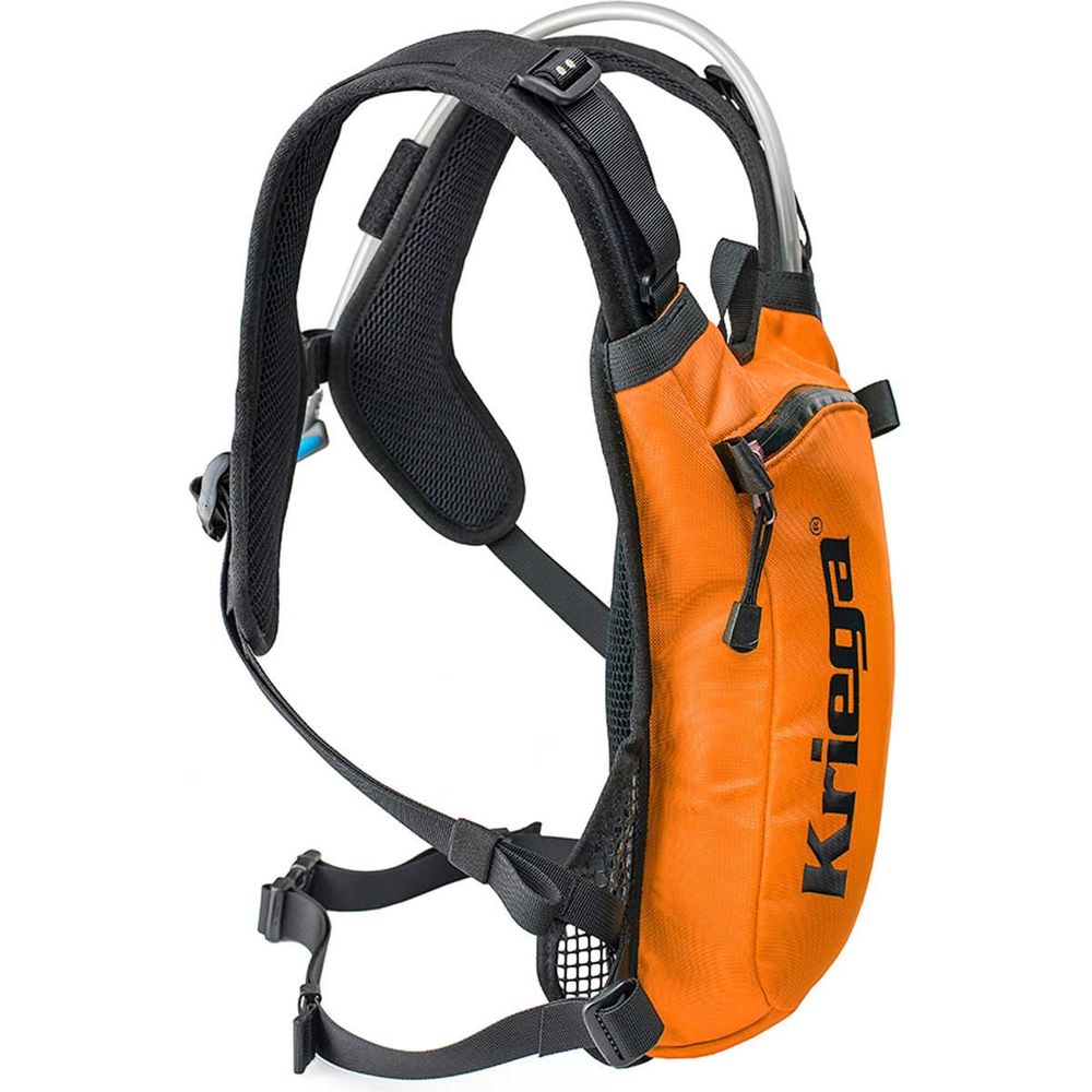 Kriega Hydro 2 Hydration Backpack Orange - 2 Liters - FREE UK Shipping, FREE 365 Day Returns | Moto Central