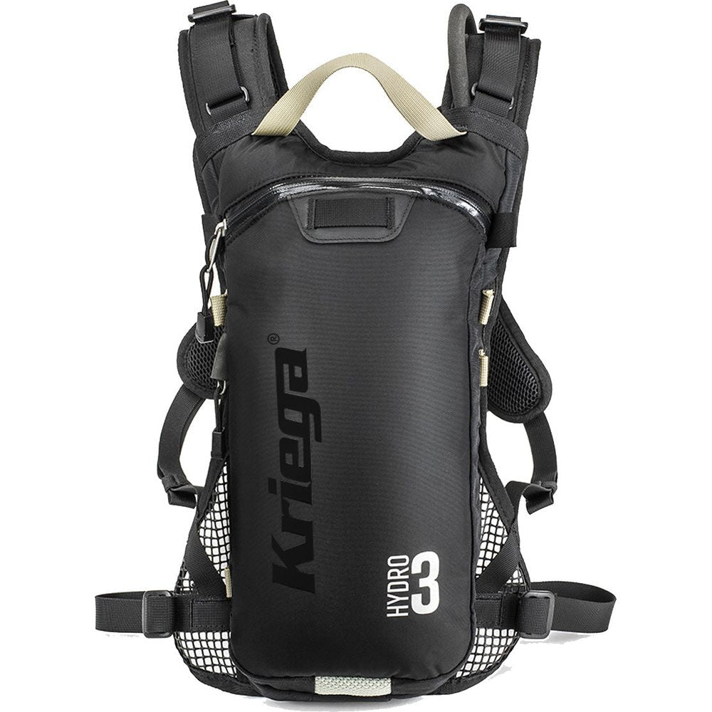 Kriega Hydro 3 Hydration Backpack Black - 3 Liters - FREE UK Shipping, FREE 365 Day Returns | Moto Central