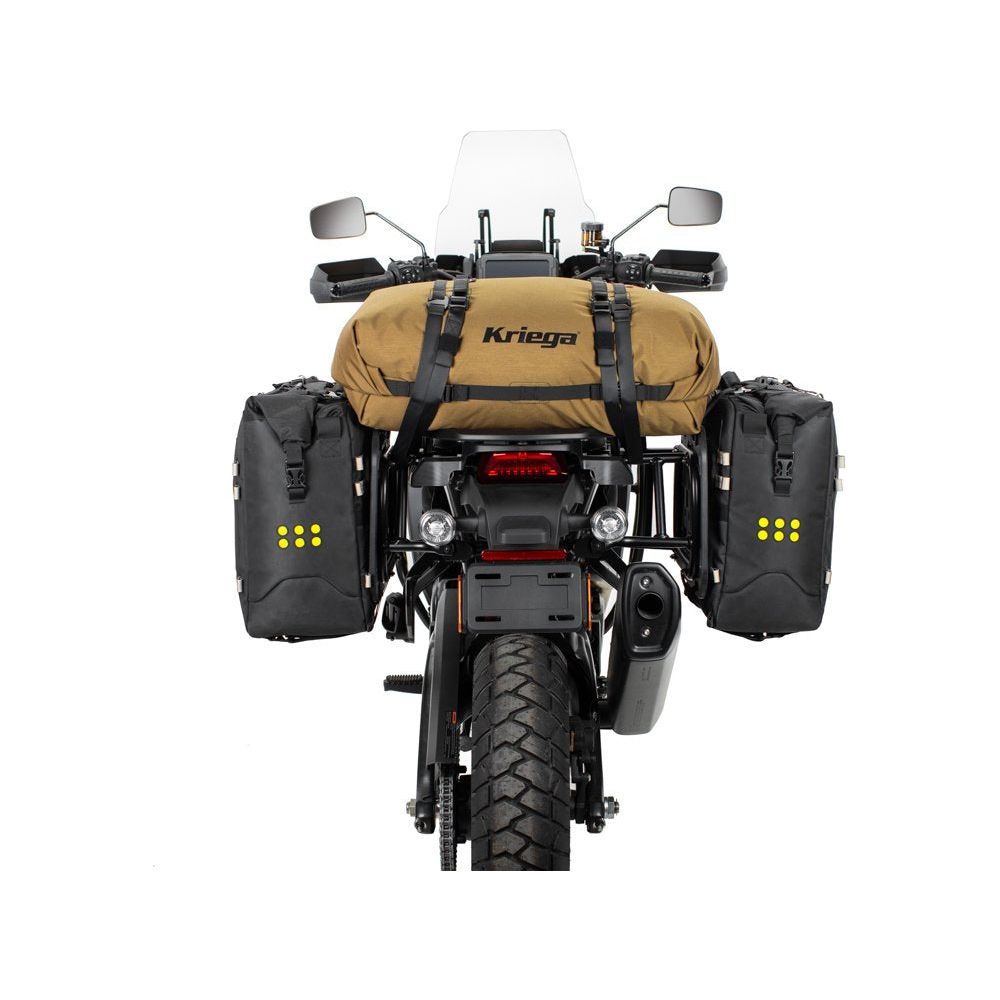 Kriega OS 38 Soft Pannier Black - 38 Liters - FREE UK Shipping, FREE 365 Day Returns | Moto Central