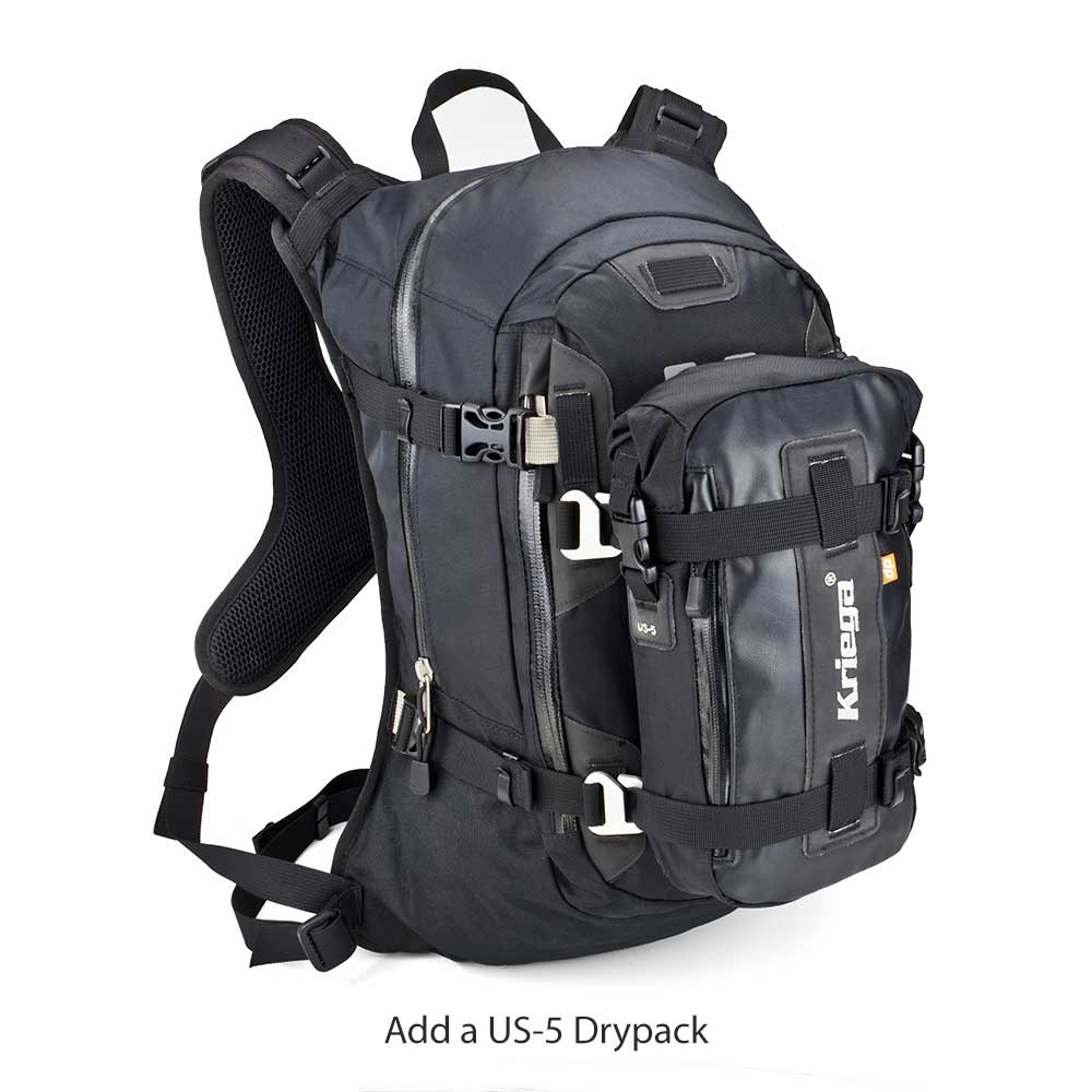 Kriega R20 Backpack Black - 20 Liters