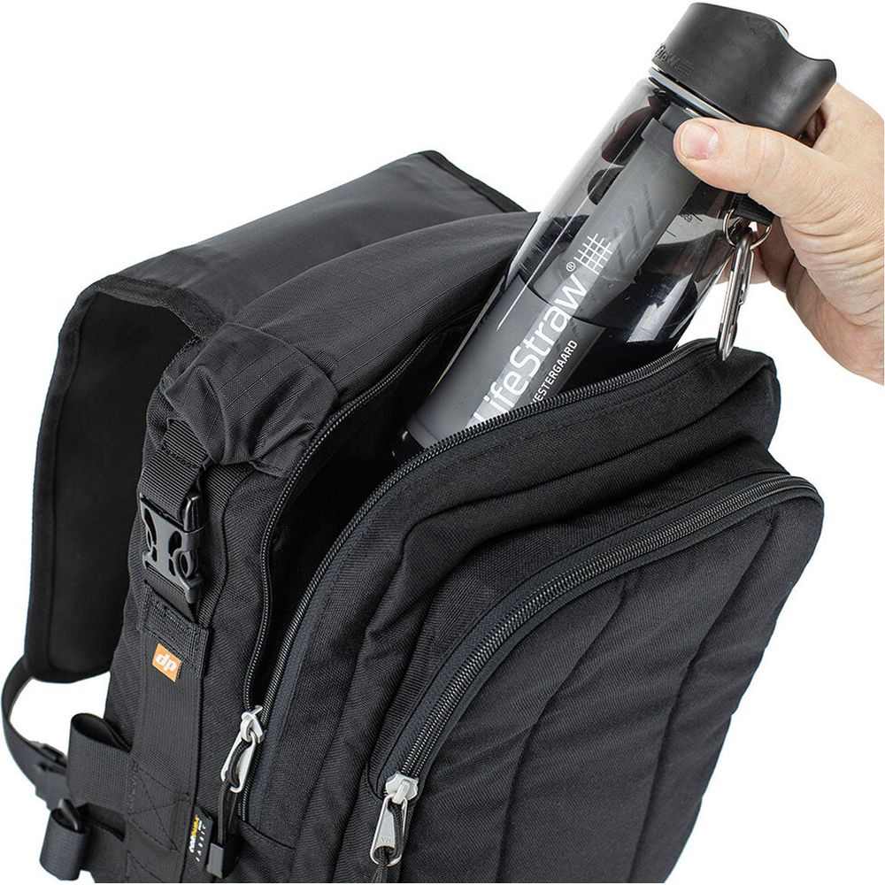 Kriega Sling Pro Messenger Bag Black - 14 Liters - FREE UK Shipping, FREE 365 Day Returns | Moto Central