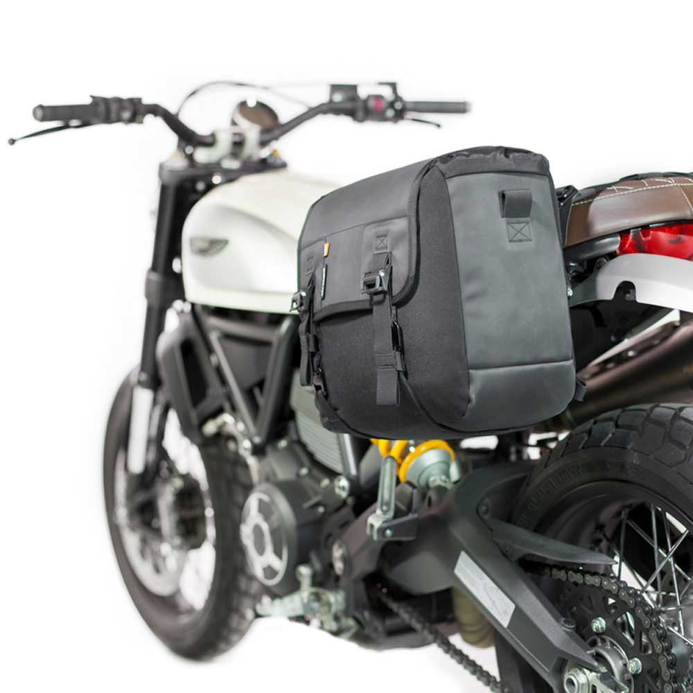 Kriega Solo 14 Saddle Bag Black - 14 Liters - FREE UK Shipping, FREE 365 Day Returns | Moto Central