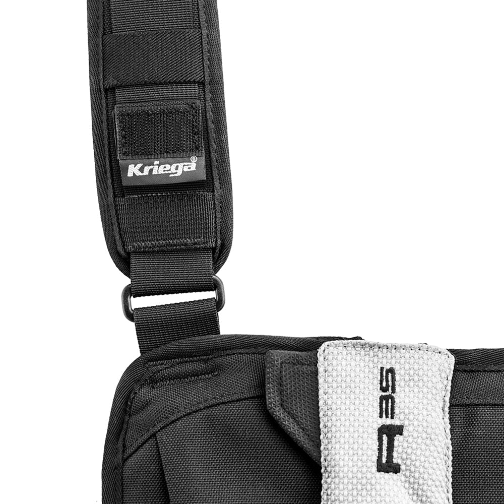 Kriega Tube Mount Strap Black For R35 / R30 / R25 Backpacks  - FREE UK Shipping, FREE 365 Day Returns | Moto Central