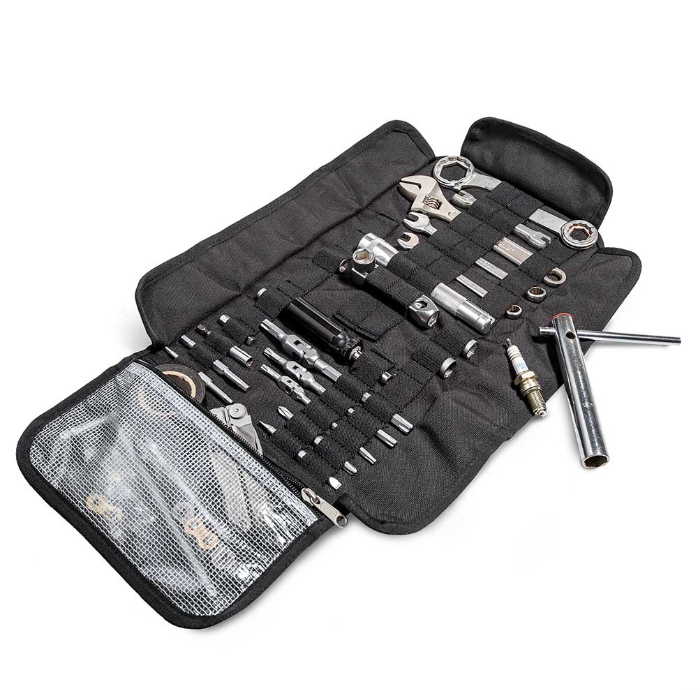 Kriega Tool Roll Bag Black - 550 x 225mm  - FREE UK Shipping, FREE 365 Day Returns | Moto Central