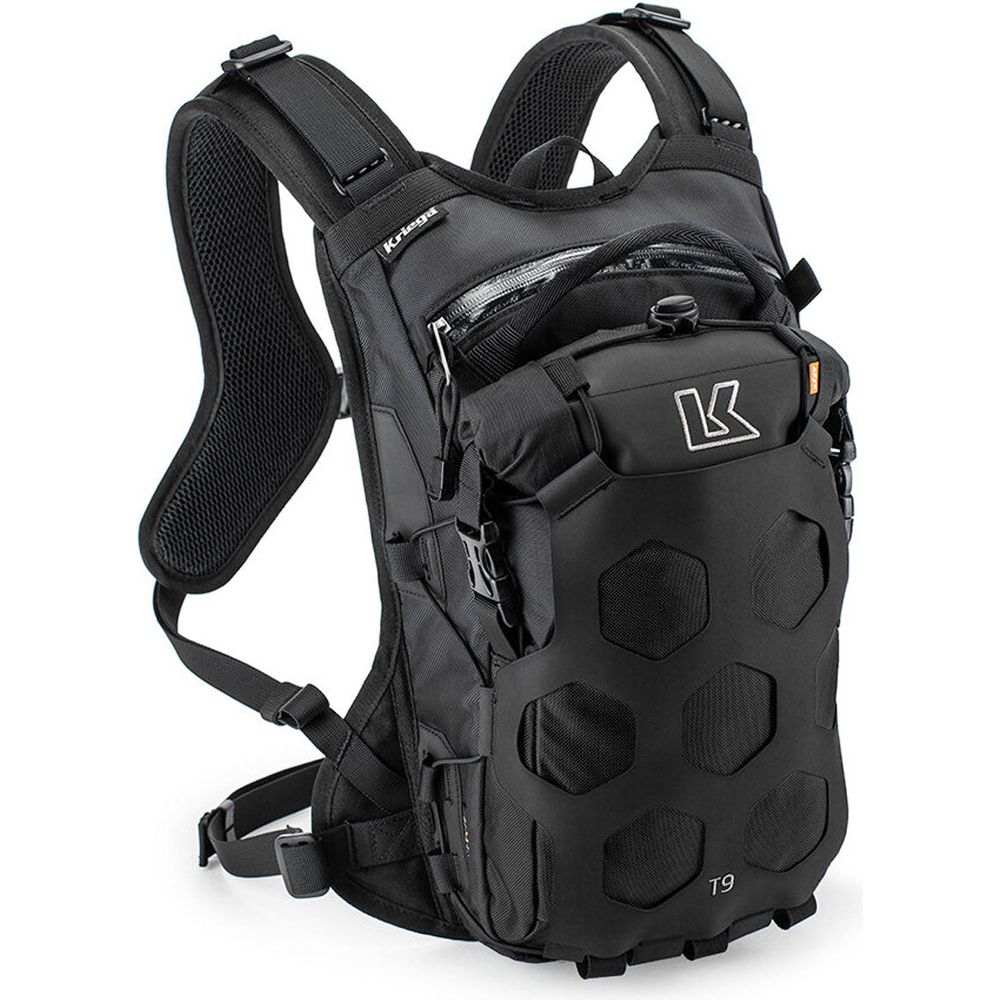 Kriega Trail 9 Adventure Backpack Black - 9 Liters