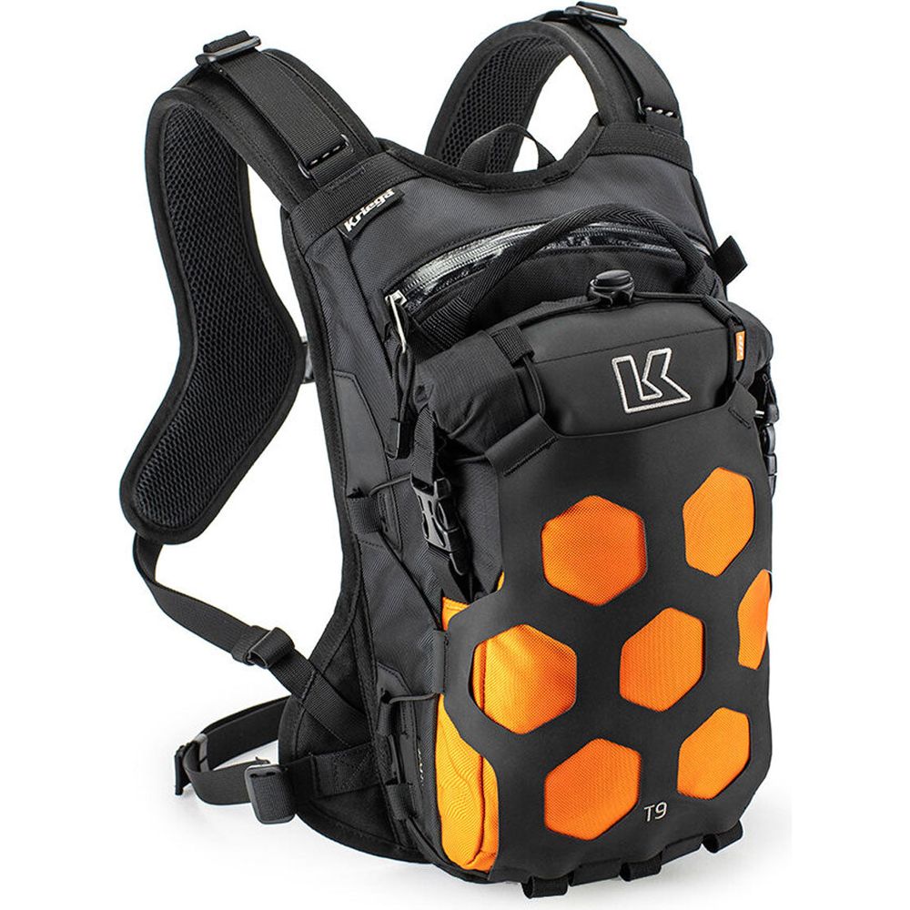 Kriega Trail 9 Adventure Backpack Orange - 9 Liters