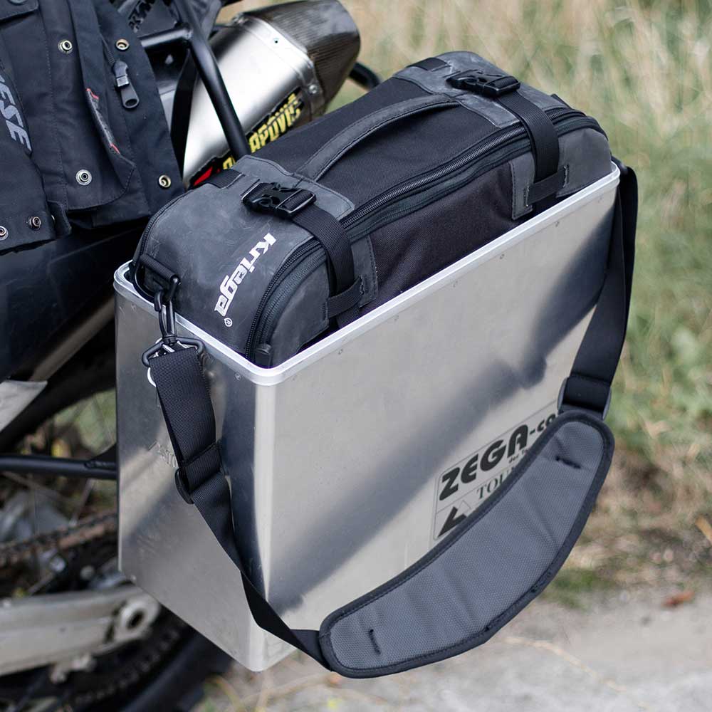 Kriega KS40 Travel Bag Black - 30 To 40 Liters - FREE UK Shipping, FREE 365 Day Returns | Moto Central