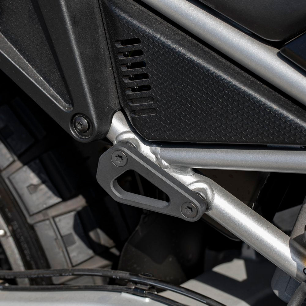 Kriega OS-Footrest Eliminator Black For Aprilia Tuareg 660 - FREE UK Shipping, FREE 365 Day Returns | Moto Central