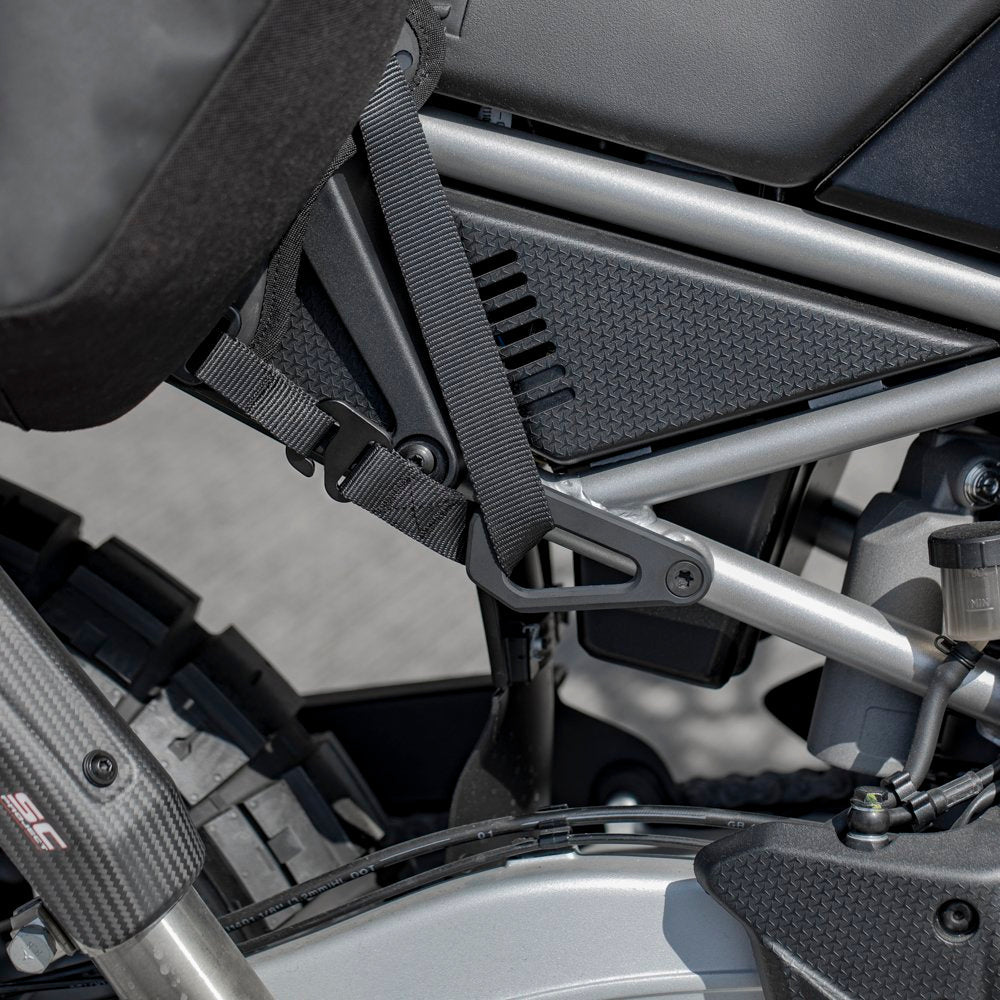 Kriega OS-Footrest Eliminator Black For Aprilia Tuareg 660 - FREE UK Shipping, FREE 365 Day Returns | Moto Central