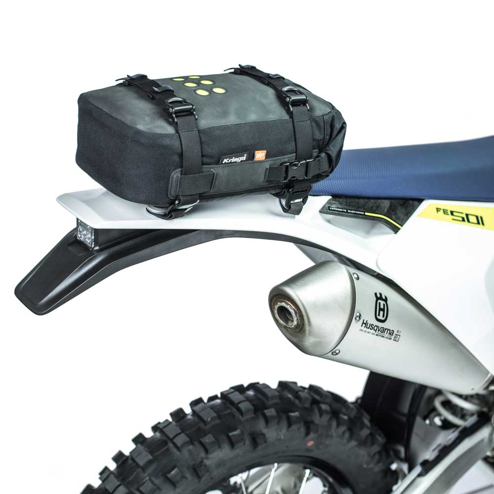 Kriega OS 6 Adventure Pack Black - 6 Liters - FREE UK Shipping, FREE 365 Day Returns | Moto Central