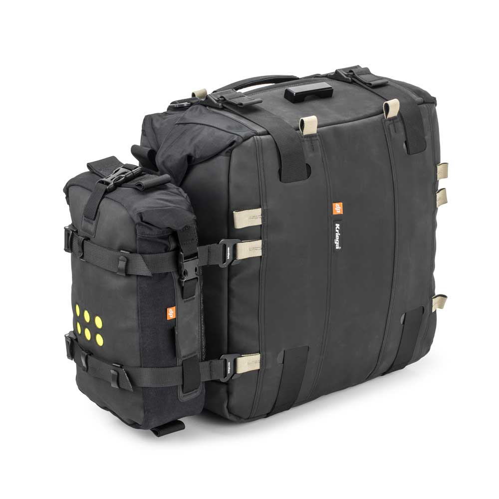 Kriega OS 6 Adventure Pack Black - 6 Liters - FREE UK Shipping, FREE 365 Day Returns | Moto Central