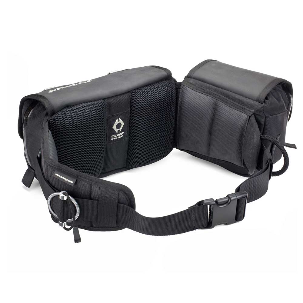 Kriega R8 Waistpack Black - 8 Liters  - FREE UK Shipping, FREE 365 Day Returns | Moto Central