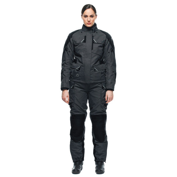 Dainese Ladakh 3L D-Dry Ladies All Weather Touring Textile Jacket Iron-Gate / Black