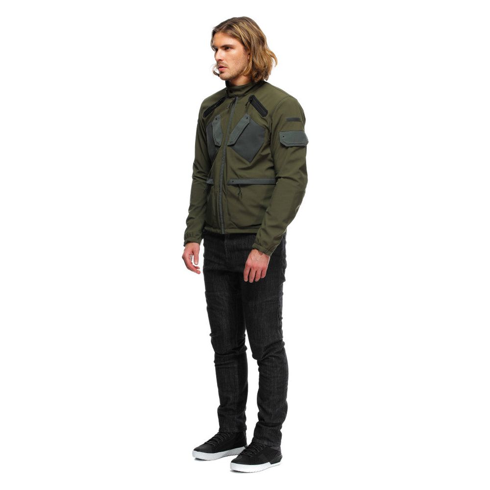 Dainese Lario Textile Jacket Green