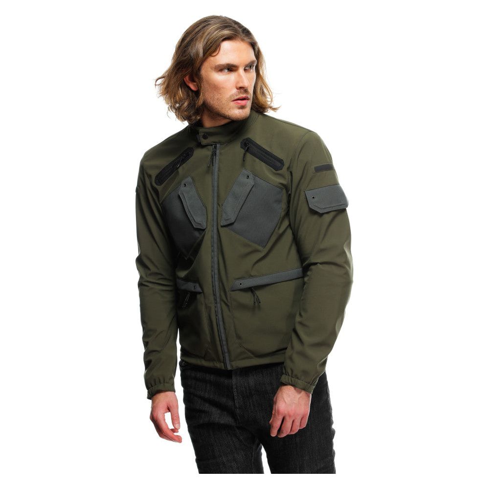 Dainese Lario Textile Jacket Green