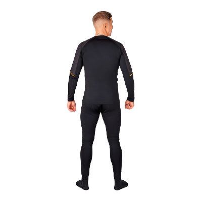 Lindstrands Dry Wind Long Sleeves Base Layer Sweater Black - FREE UK Shipping, FREE 365 Day Returns | Moto Central