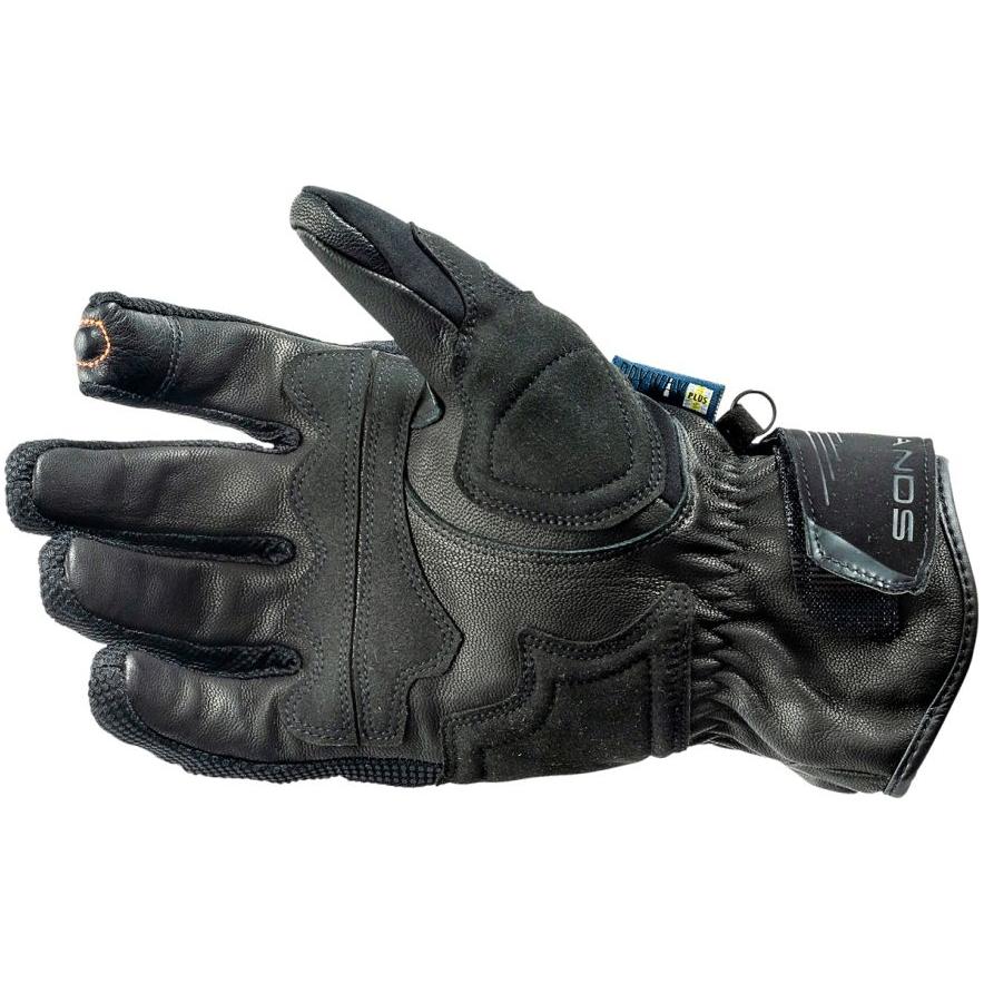 Lindstrands Sveg Waterproof Textile Gloves Black - FREE UK Shipping, FREE 365 Day Returns | Moto Central