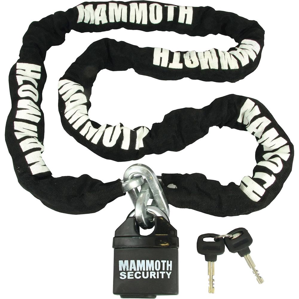 Mammoth Security Square Lock & Chain - 10 MM