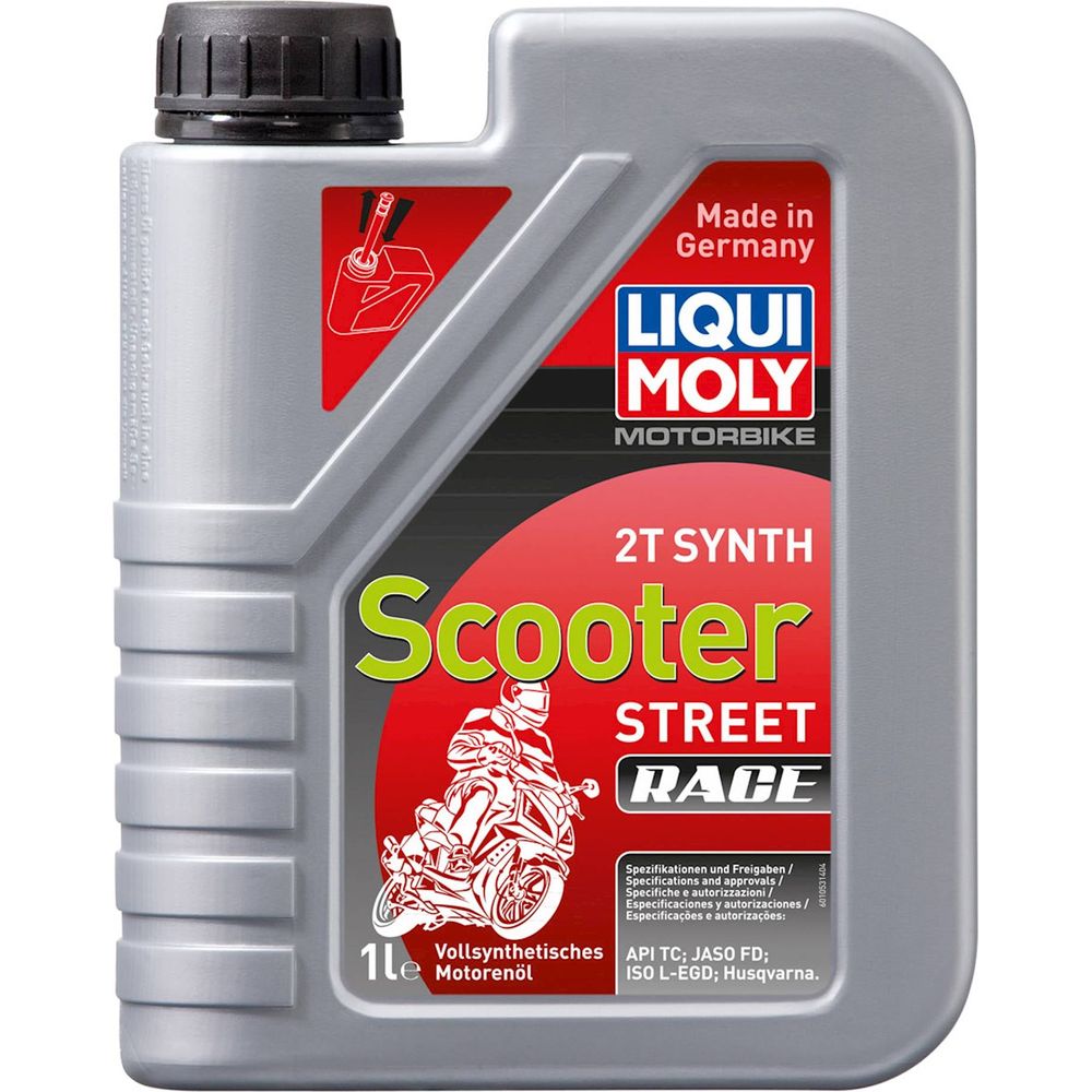 Liqui Moly 2 Stroke Fully Synthetic Scooter Street Race Oil