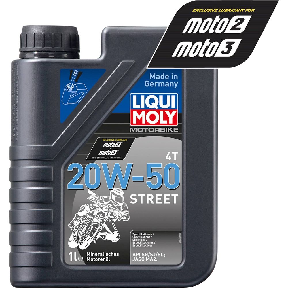 Liqui Moly 4 Stroke Mineral Street 20W-50 Oil