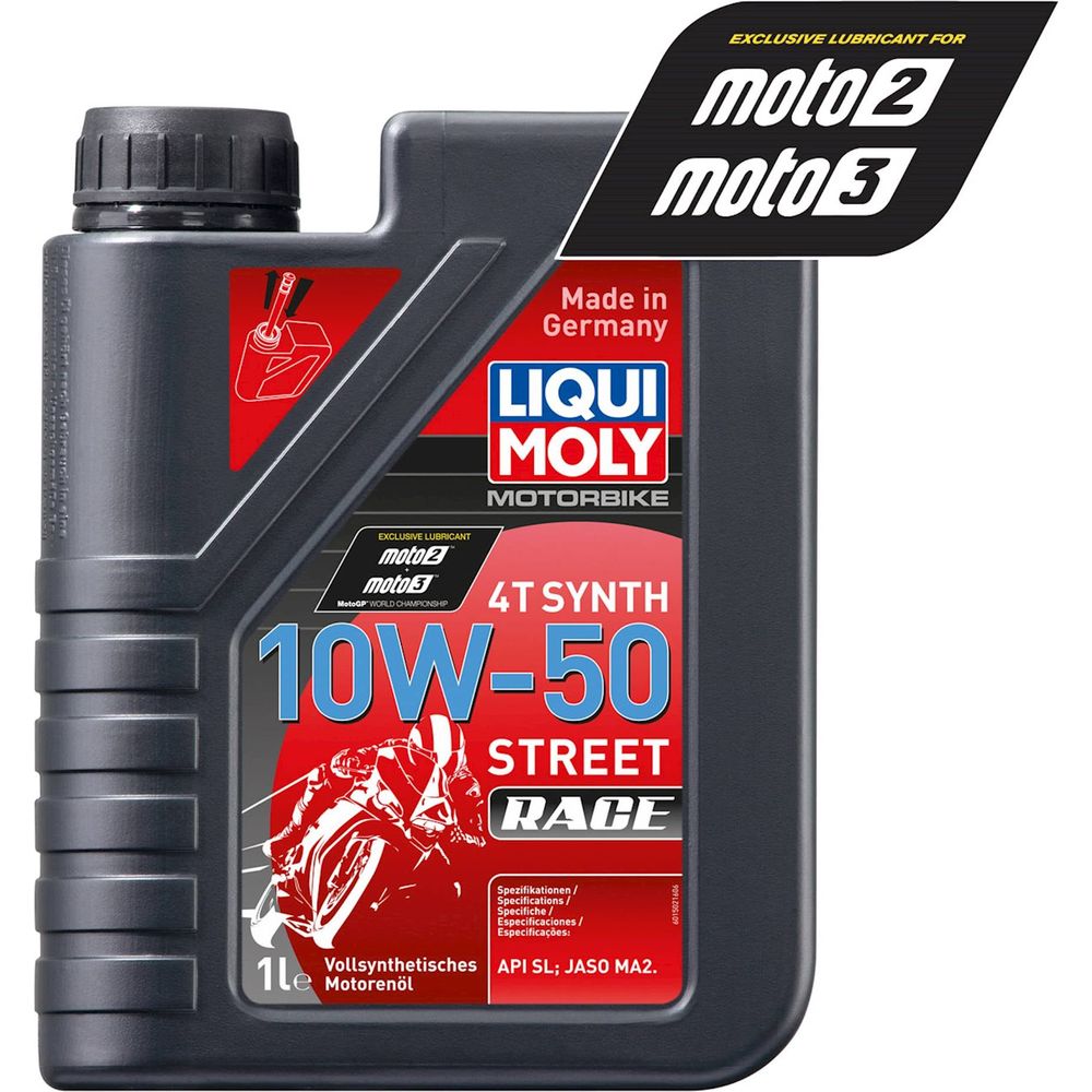 Liqui Moly 4 Stroke Fully Synthetic Street Race 10W-50 Oil