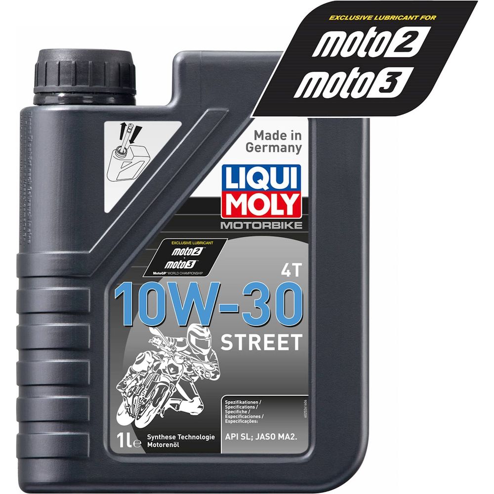 Liqui Moly 4 Stroke Semi Synthetic Street 10W-30 Oil