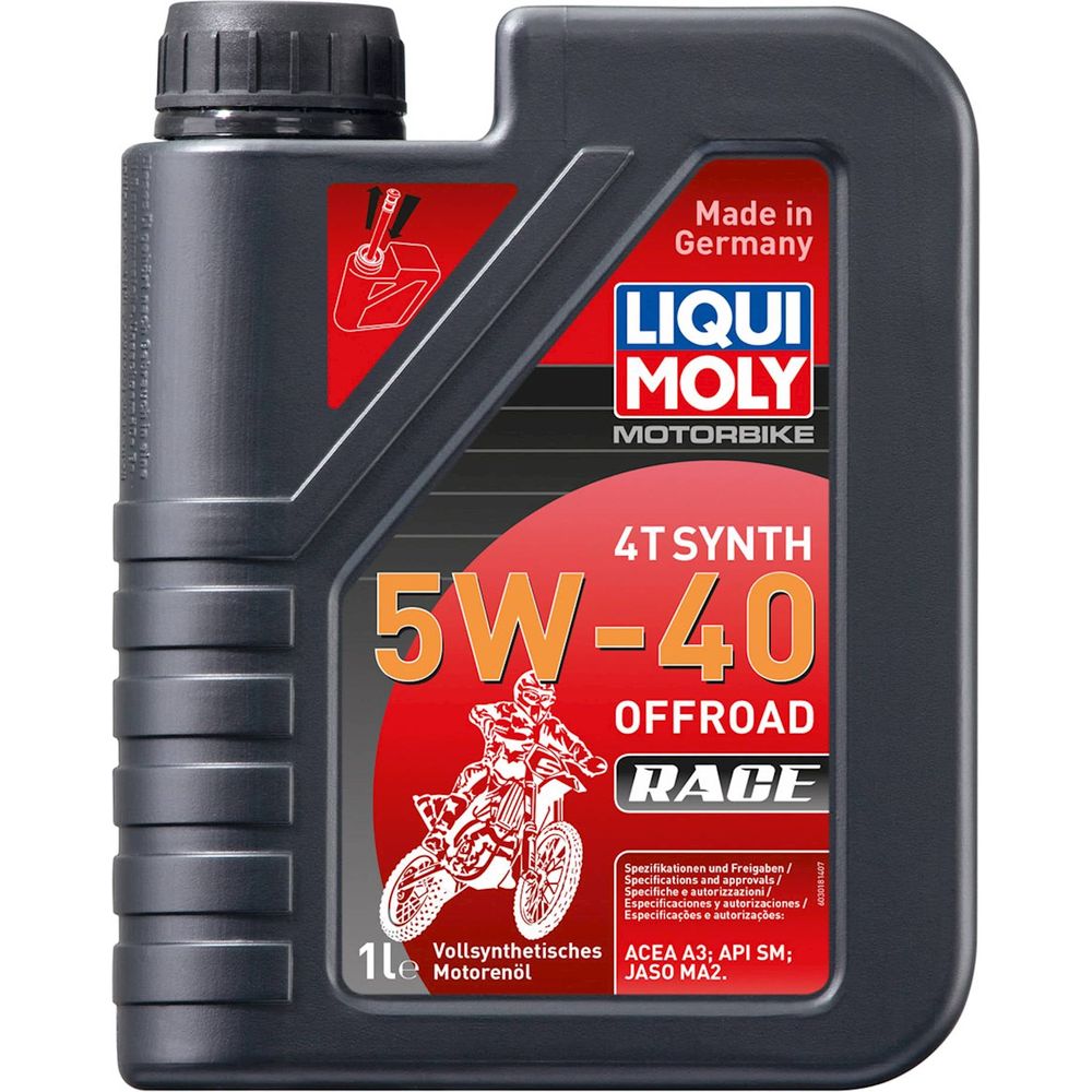 Liqui Moly 4 Stroke Fully Synthetic Offroad Race 5W-40 Oil