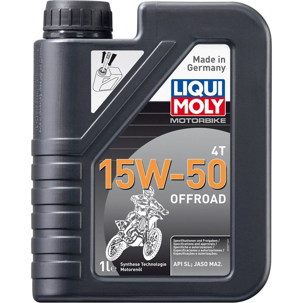 Liqui Moly 4 Stroke Fully Synthetic Offroad Race 15W-50 Oil