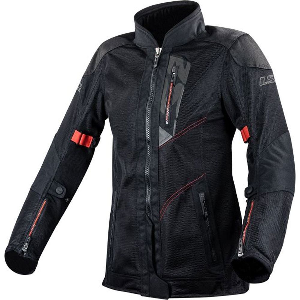 LS2 Alba Ladies Textile Jacket Black