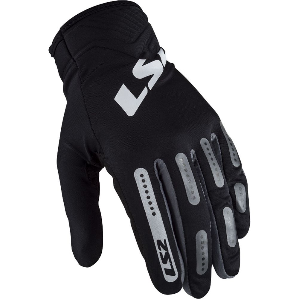 LS2 Bend Textile Gloves Black / Grey