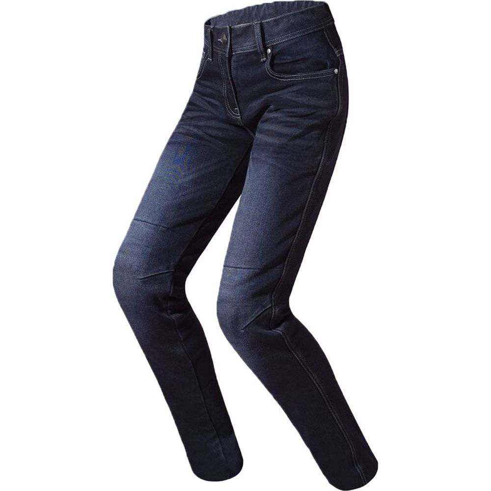 LS2 Bradford Ladies Denim Jeans Dark Blue