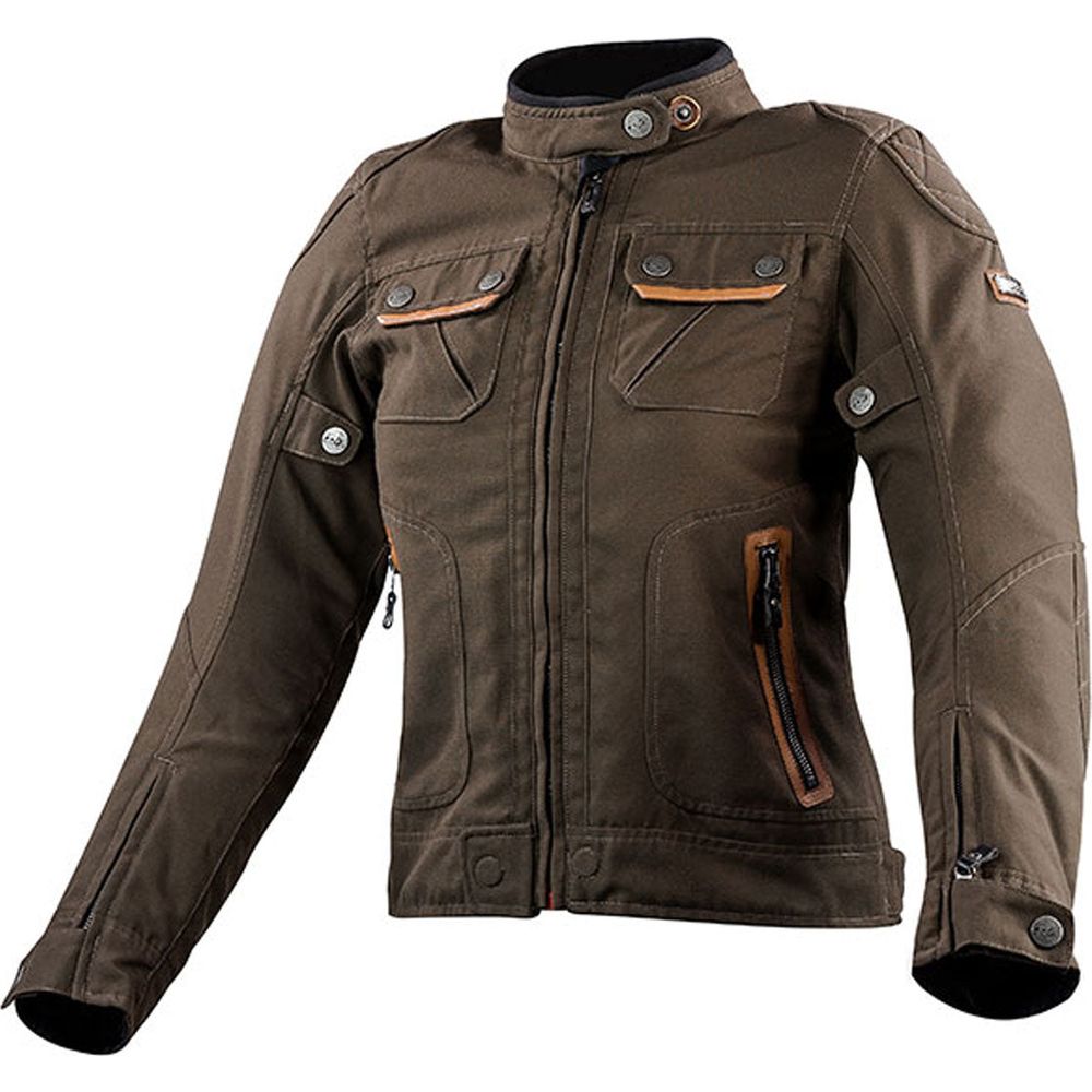 LS2 Bullet Ladies Textile Jacket Brown