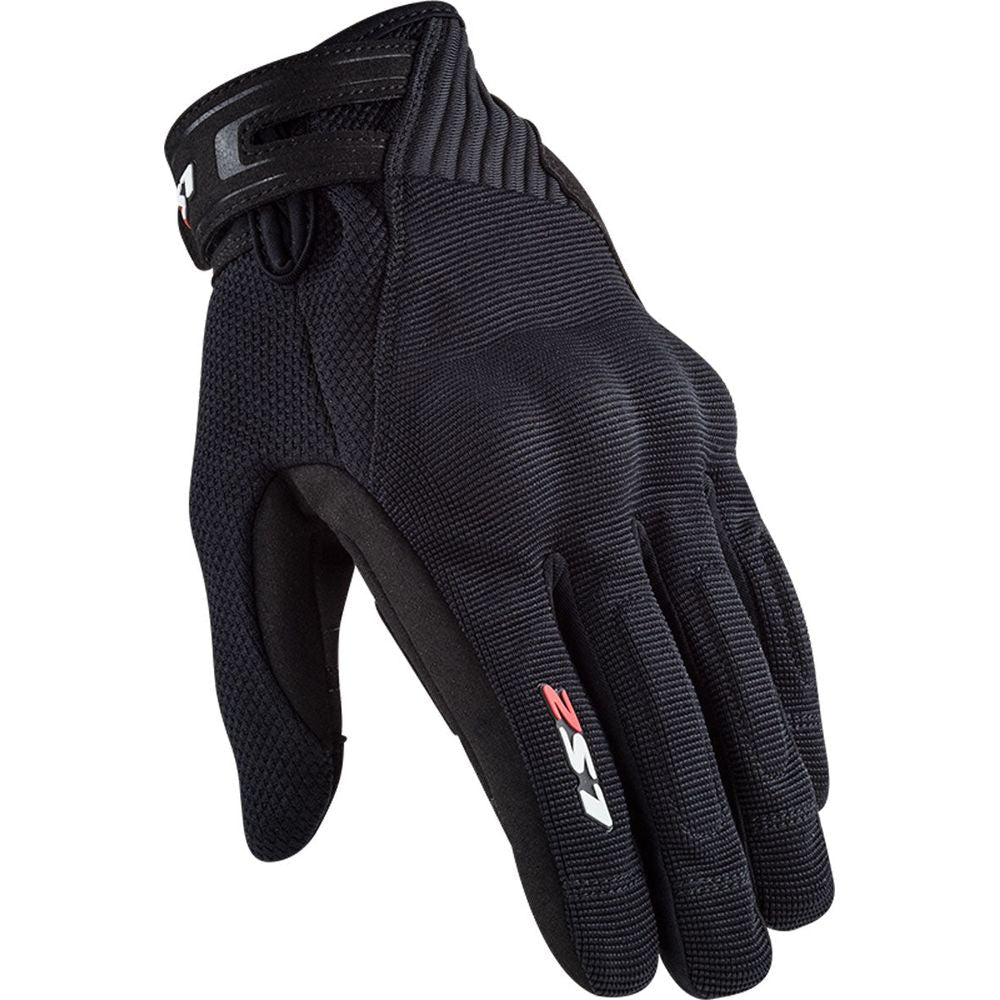 LS2 Dart 2 Textile Gloves Black