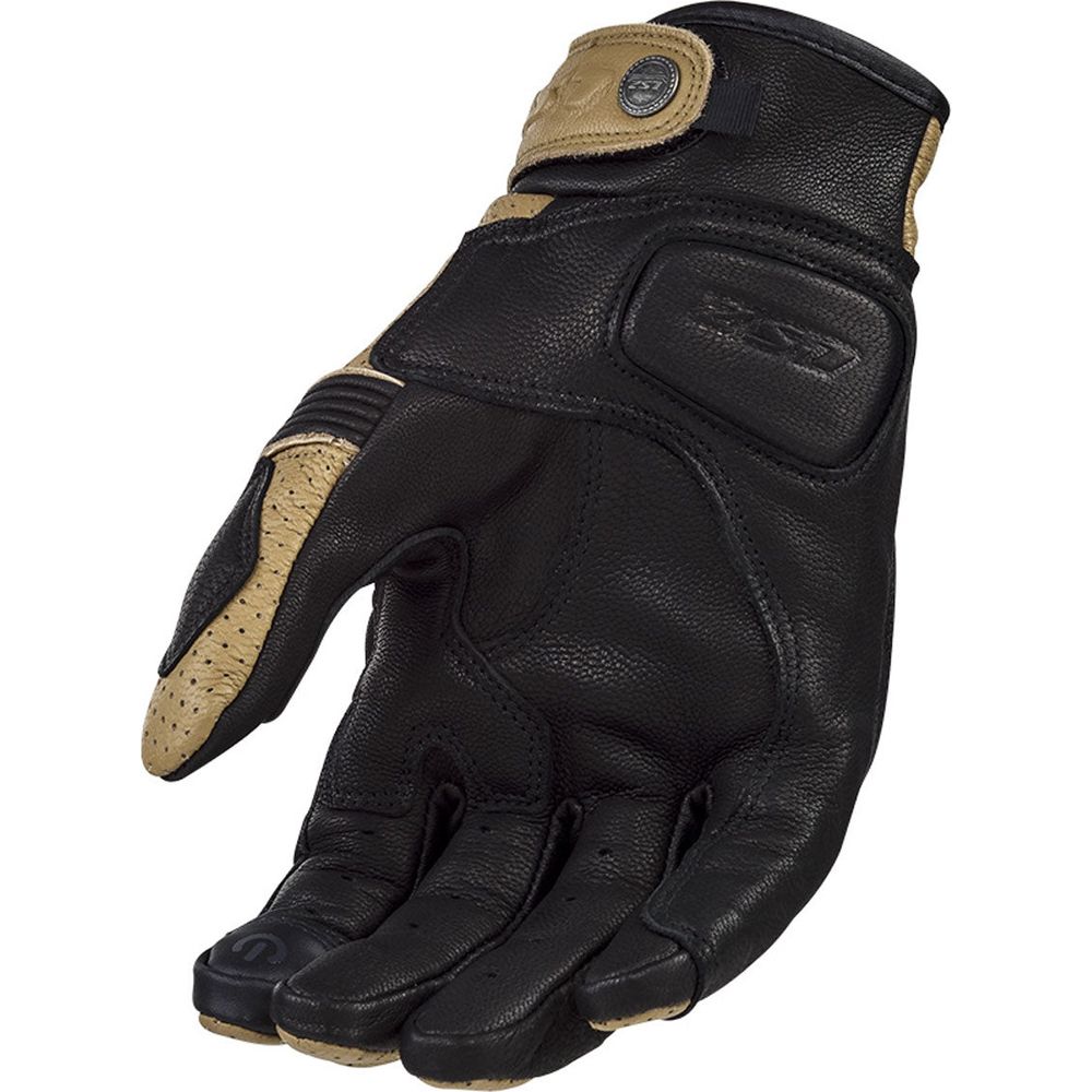 LS2 Duster Leather Gloves Brown / Black - FREE UK Shipping, FREE 365 Day Returns | Moto Central