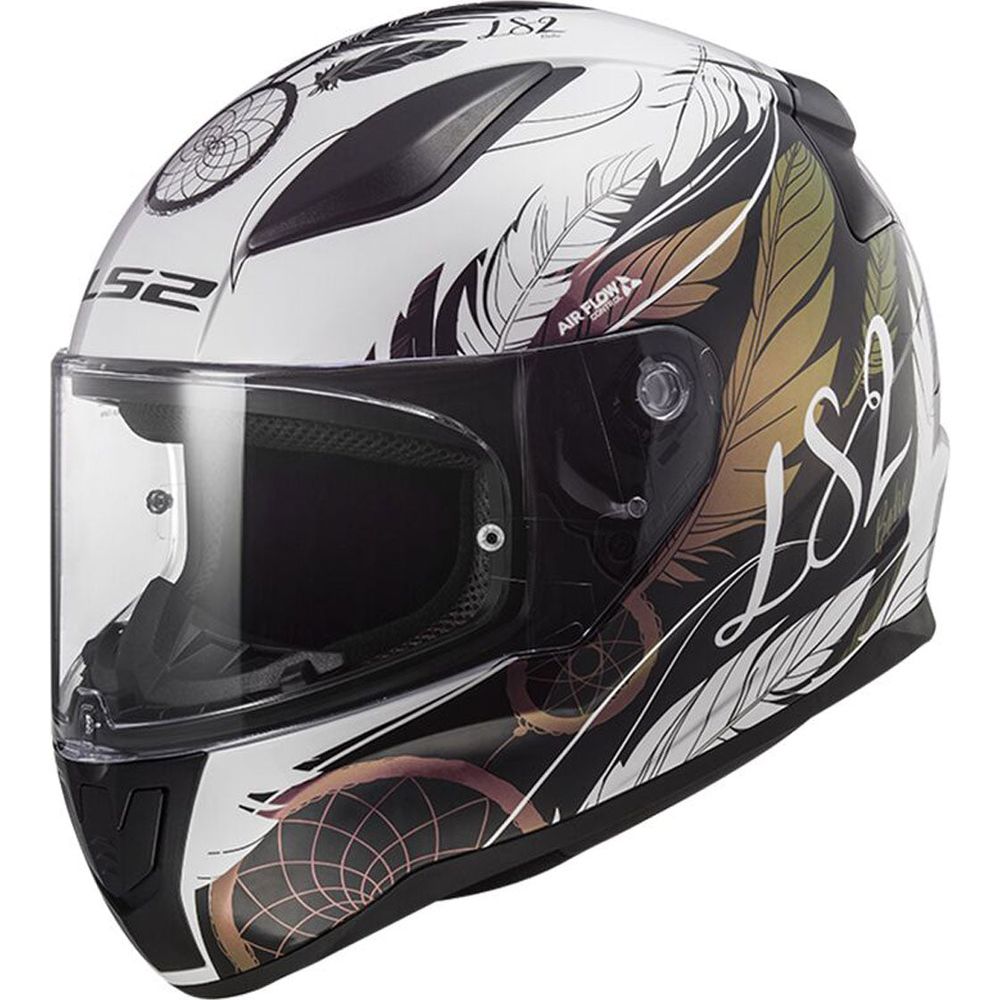 LS2 FF353 Rapid 2 ECE 22.06 Full Face Helmet Boho White / Black / Pink