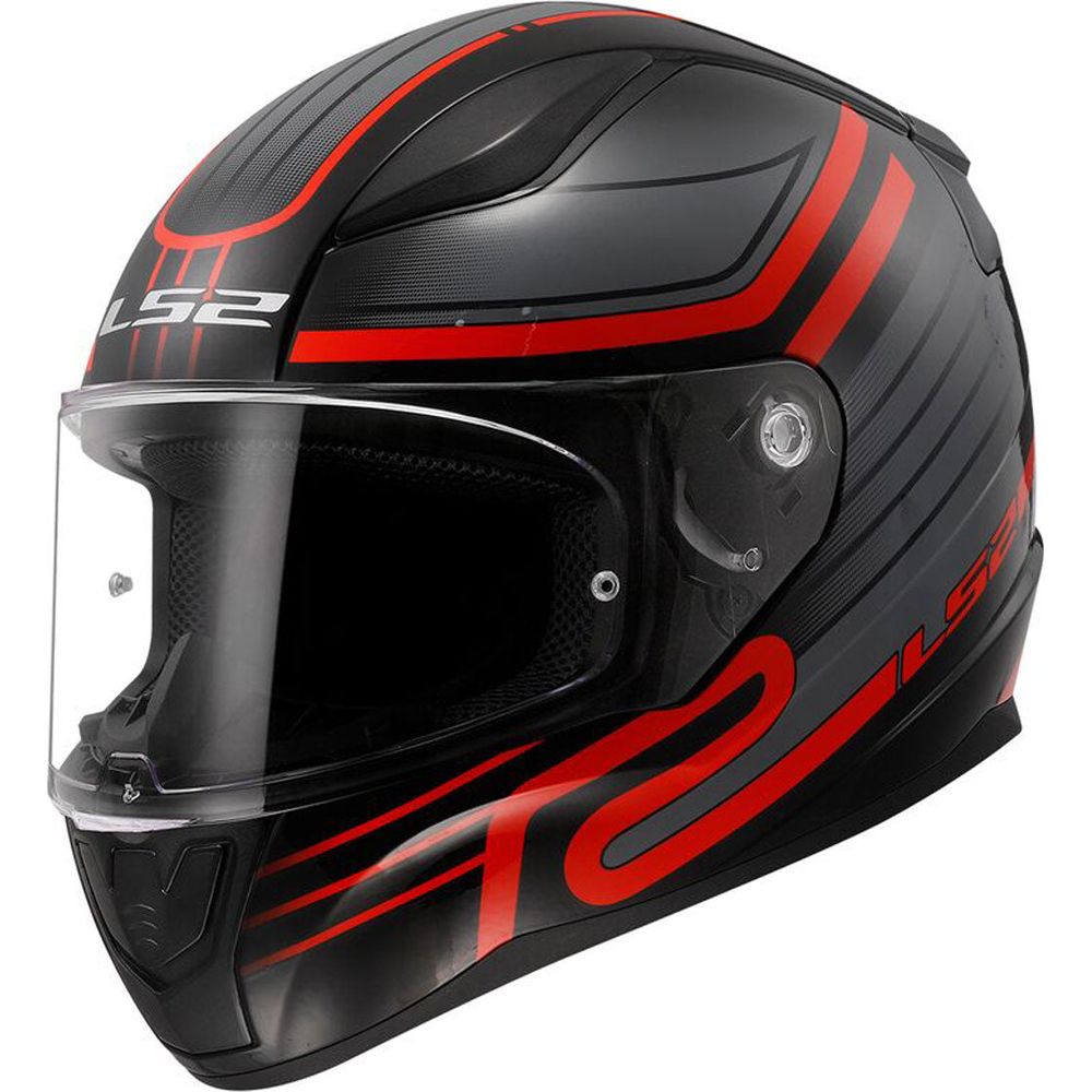 LS2 FF353 Rapid 2 ECE 22.06 Full Face Helmet Circuit Black / Red - FREE UK Shipping, FREE 365 Day Returns | Moto Central