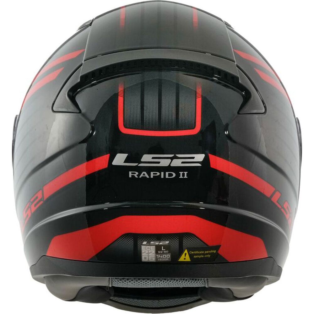 LS2 FF353 Rapid 2 ECE 22.06 Full Face Helmet Circuit Black / Red - FREE UK Shipping, FREE 365 Day Returns | Moto Central