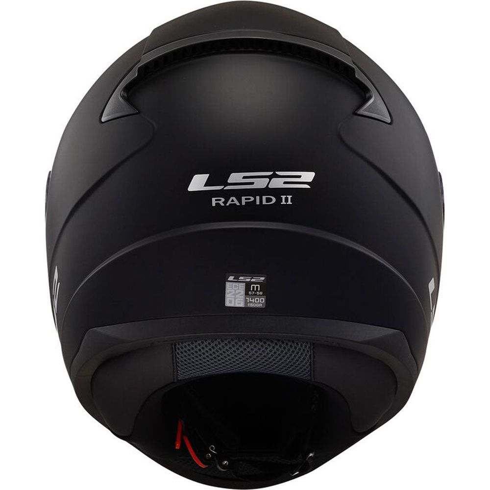 LS2 FF353 Rapid 2 ECE 22.06 Full Face Helmet Solid Matt Black  - FREE UK Shipping, FREE 365 Day Returns | Moto Central