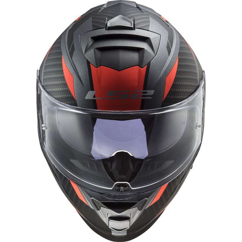 LS2 FF800 Storm 2 ECE 22.06 Full Face Helmet Racer Matt Titanium / Orange