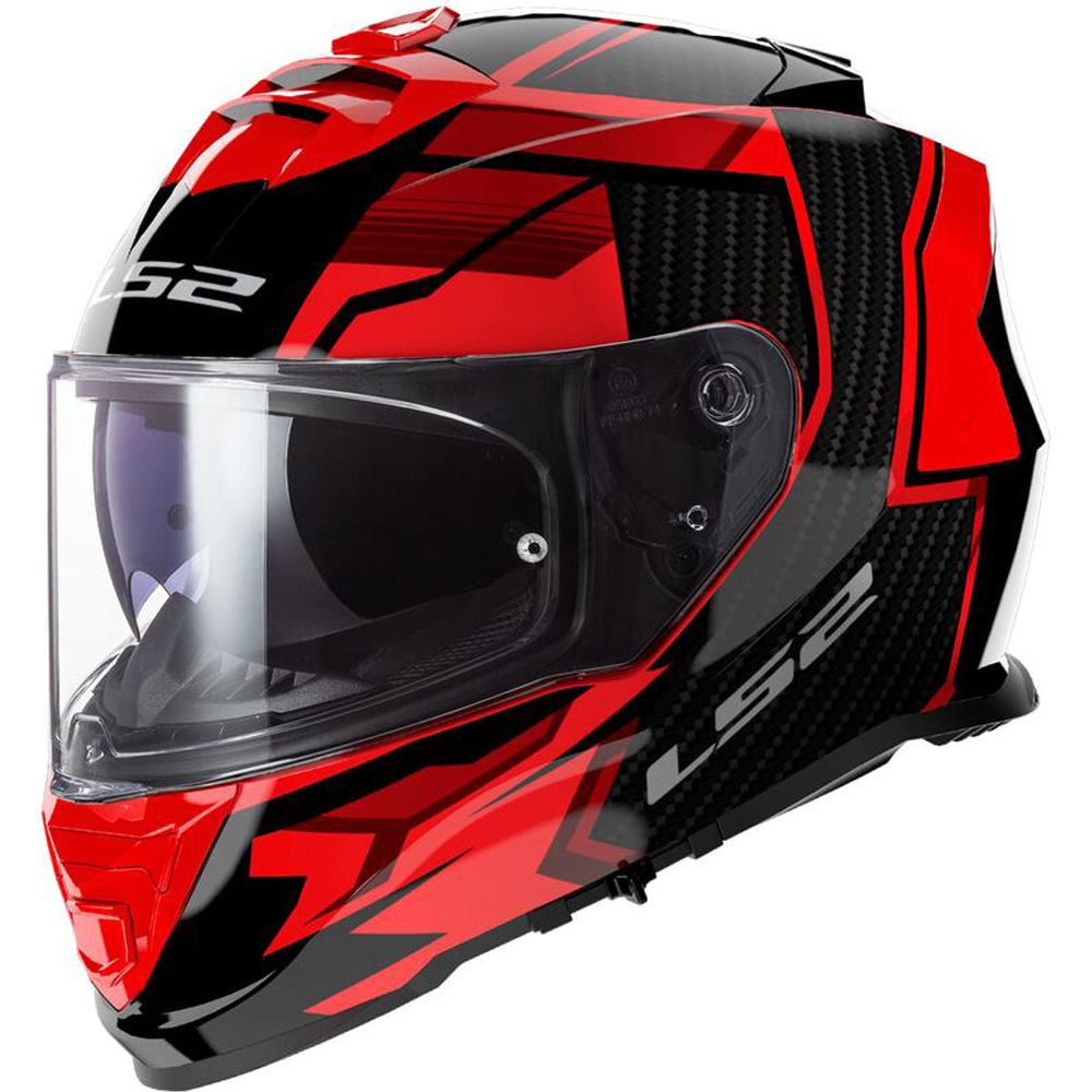 LS2 FF800 Storm 2 ECE 22.06 Full Face Helmet Tracker Black / Red