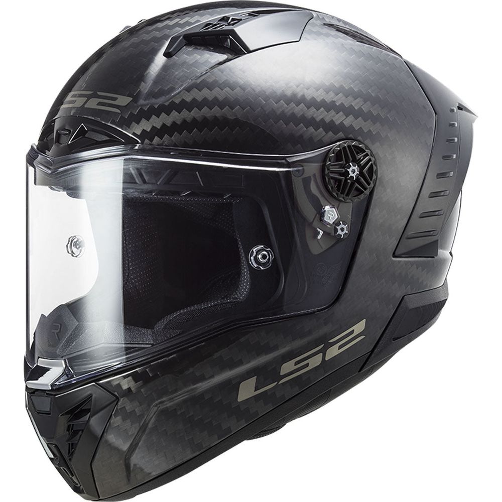 LS2 FF805 Thunder Carbon ECE 22.06 Full Face Helmet Gloss Carbon - FREE UK Shipping, FREE 365 Day Returns | Moto Central