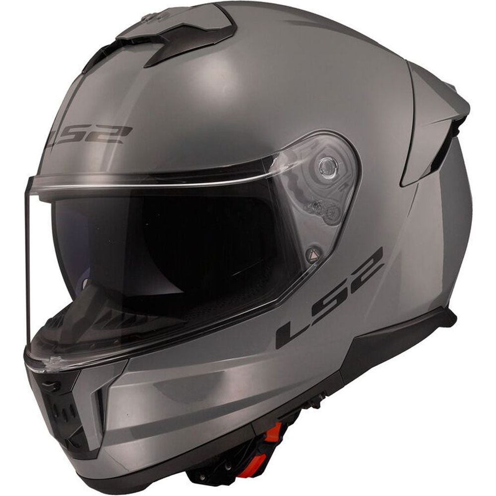 LS2 FF808 Stream 2 ECE 22.06 Full Face Helmet Solid Nardo Grey