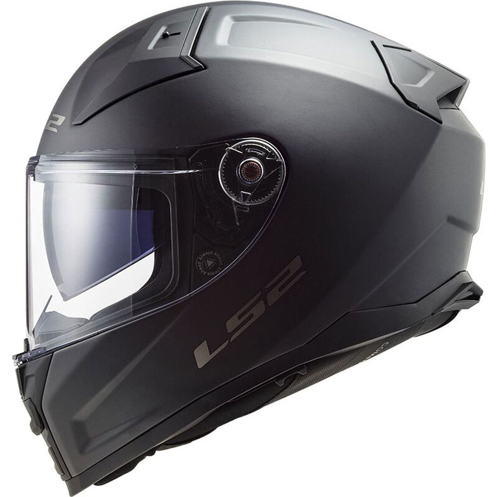 LS2 FF811 Vector 2 ECE 22.06 Full Face Helmet Matt Black With 4X UCS Intercom