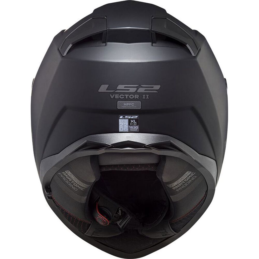 LS2 FF811 Vector 2 ECE 22.06 Full Face Helmet Matt Black With 4X UCS Intercom