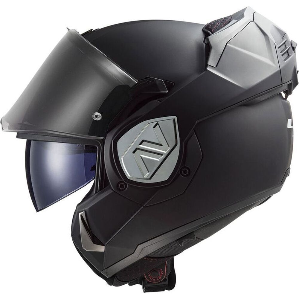 LS2 FF901 Advant X ECE 22.06 Flip-Up Helmet Matt Black With 4X UCS Intercom