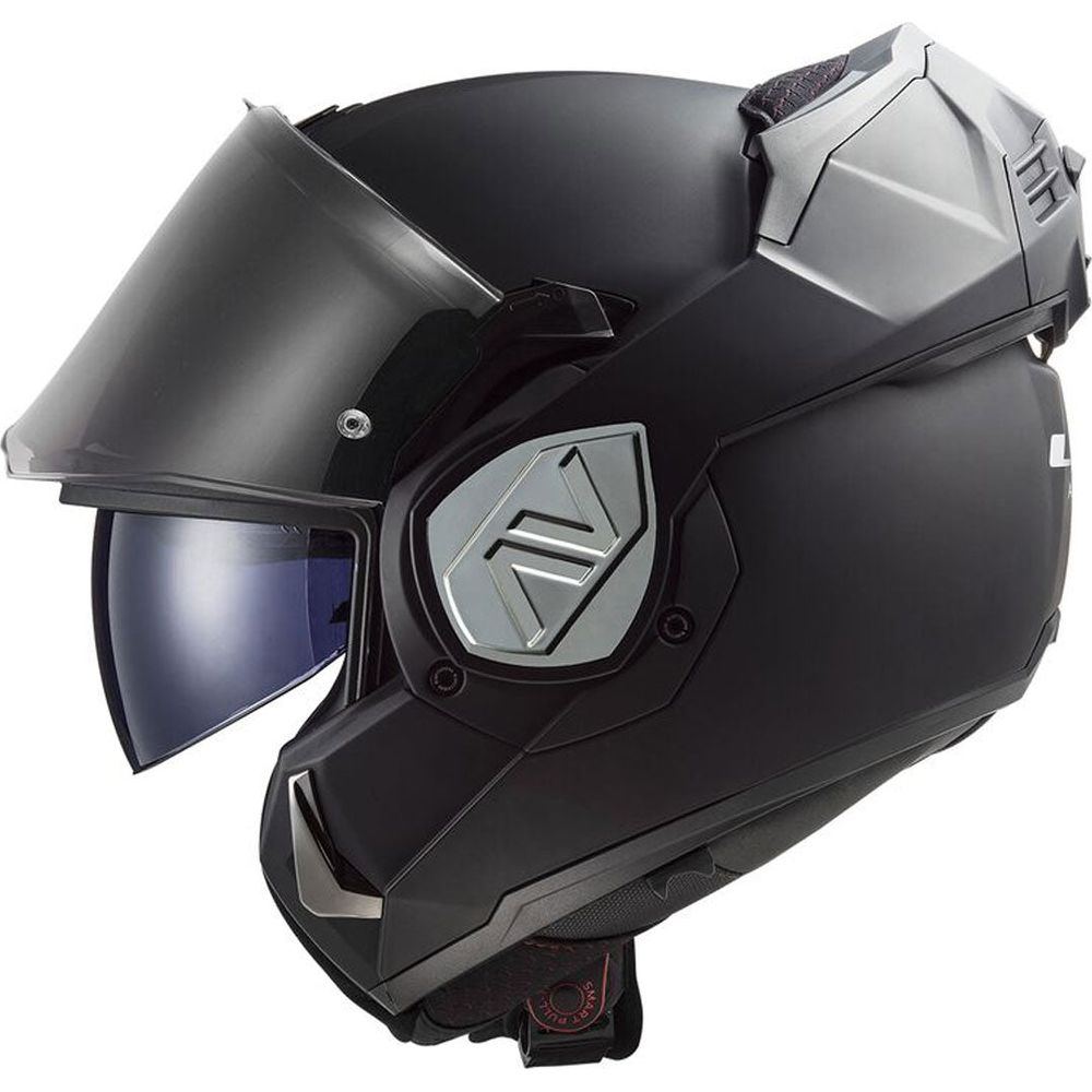 LS2 FF906 Advant ECE 22.06 Flip-Up Helmet Matt Black With 4X UCS Intercom