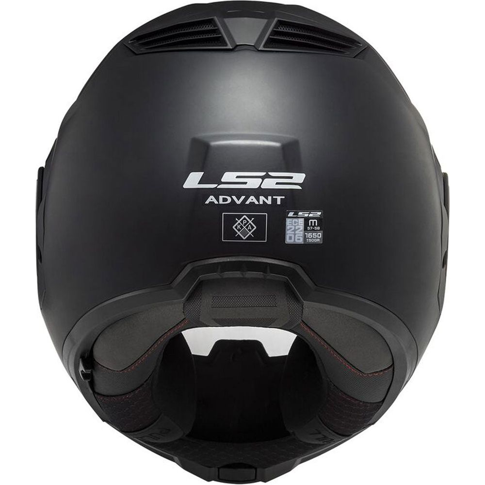 LS2 FF906 Advant ECE 22.06 Flip-Up Helmet Matt Black With 4X UCS Intercom