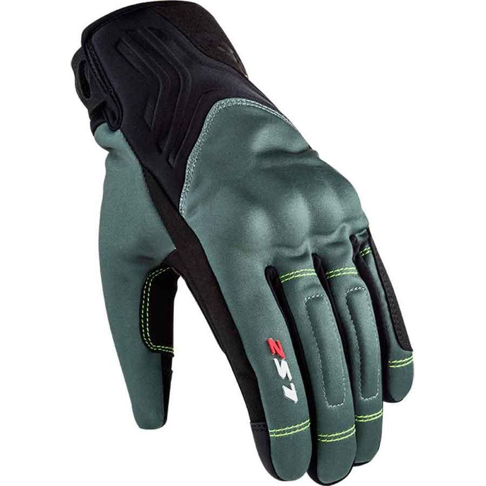 LS2 Jet 2 Textile Gloves Grey