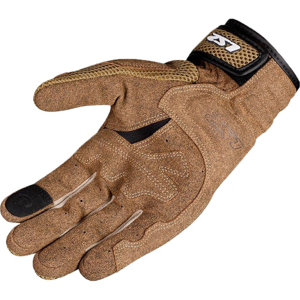 LS2 Kubra Textile Gloves Brown - FREE UK Shipping, FREE 365 Day Returns | Moto Central